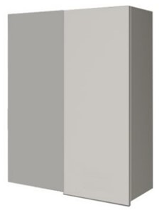 Настенный шкаф ВУП 980 Серый/Белый в Магадане
