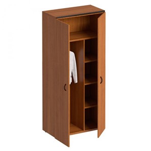 Шкаф для одежды с дополнением Дин-Р, французский орех (90х46,5х196,5) ДР 771 в Магадане
