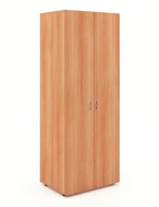 Офисный шкаф для одежды комбинированный арт.35, ЛДСП Бук в Магадане
