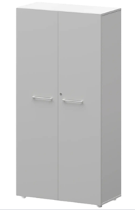 Шкаф с 2-мя дверьми Kortez СМШ48F, Белый брилиант в Магадане