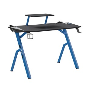 Стол для компьютера SKILL CTG-001, (1200х600х750), Черный/ Синий в Магадане
