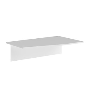 Дополнительный стол правая XTEN Белый  XCT 149-1(R) (1400х900х25) в Магадане