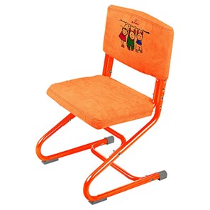 Чехол для стула СУТ 01-01 Оранжевый, Замша в Магадане