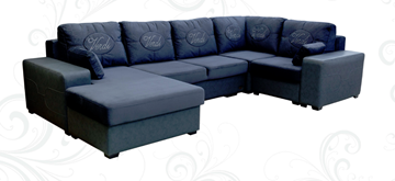 П-образный диван Verdi Плаза 360х210 в Магадане