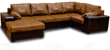 П-образный диван Плаза 405х210 в Магадане