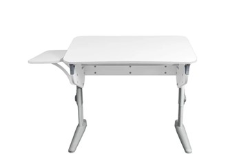 Детский стол-трансформер 5/100 (СУТ.46) + Polka_b 5/550 Рамух белый/белый/серый в Магадане