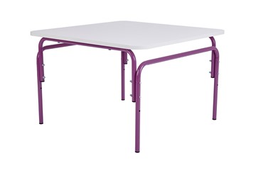 Растущий стол Фея Мой малыш, 0-1 гр., белый-фиолетовый в Магадане