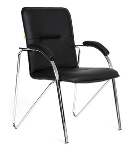 Офисное кресло CHAIRMAN 850 Экокожа Terra 118 черная в Магадане