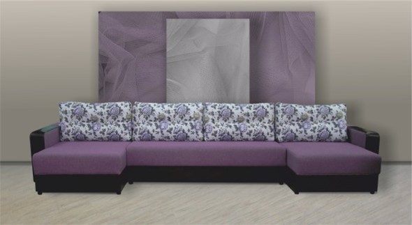 П-образный диван Виват Б Каре в Магадане - изображение