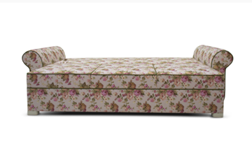Прямой диван Ameli (Arcadia rose+shaggy green+glance bone) в Магадане - предосмотр 4