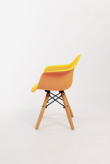 Детский стульчик DSL 330 K Wood (желтый) в Магадане - изображение 3
