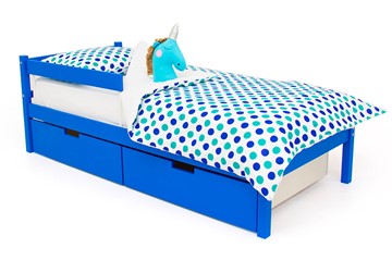 Детская кровать Skogen classic синяя в Магадане