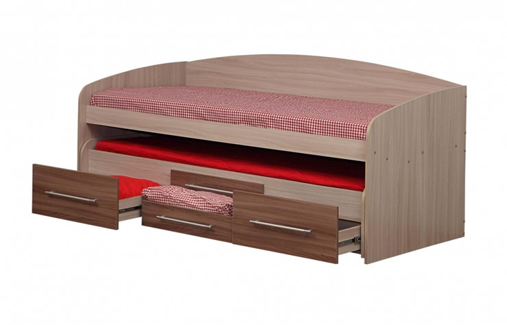 Кровать двухъярусная Адель - 5, Вудлайн кремовый в Магадане - изображение 3