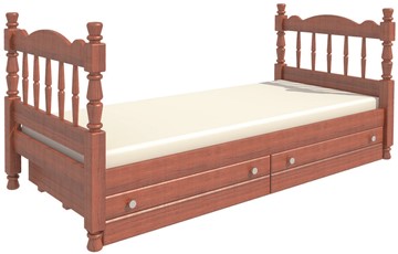 Кроватка Алёнка (Орех) с основанием в Магадане - предосмотр