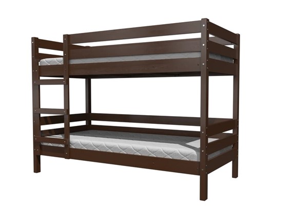 Кроватка Джуниор двухъярусная (Орех Тёмный) в Магадане - изображение
