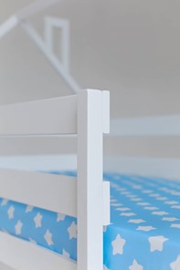Детская 2-этажная кровать Домик с ящиками, цвет белый в Магадане - предосмотр 5
