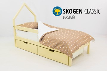 Кровать-домик детская мини Skogen бежевый в Магадане