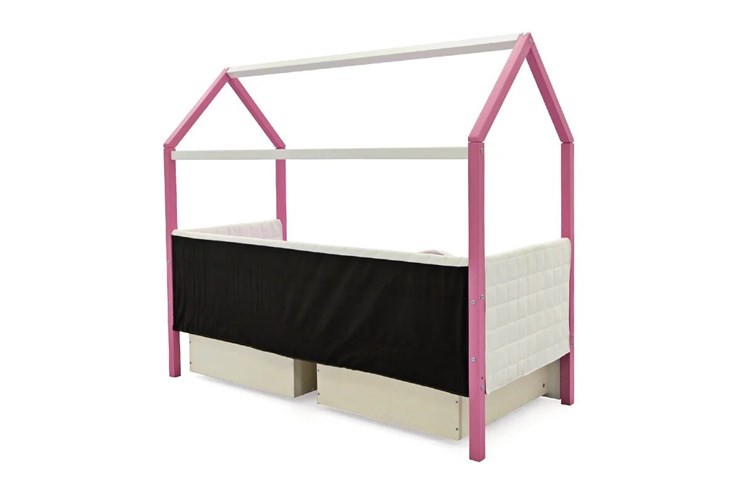 Кровать-домик детская «Svogen лаванда-белый» мягкая в Магадане - изображение 6