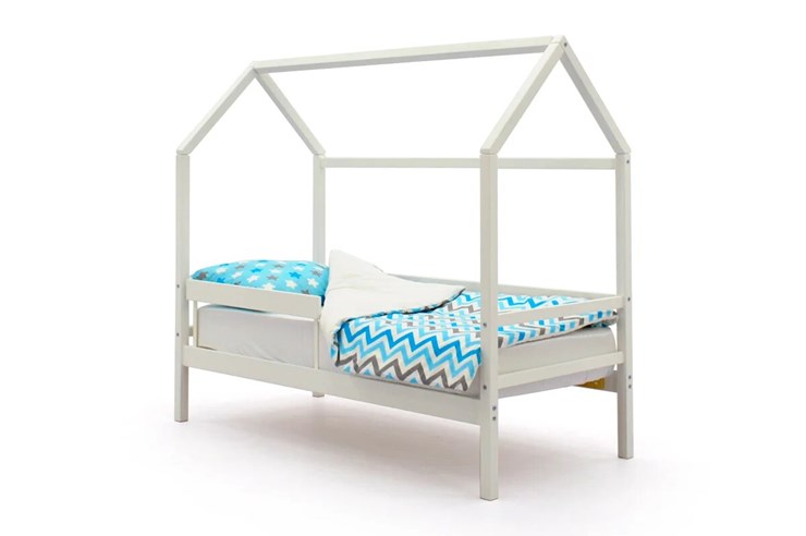 Детская кровать-домик Svogen белый в Магадане - изображение 2