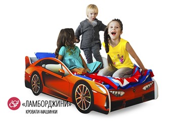 Кровать-машина детская Lamborghini в Магадане - предосмотр 4