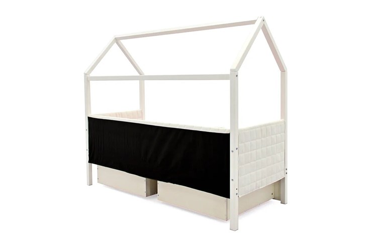 Кровать-домик в детскую «Svogen белая» мягкая в Магадане - изображение 6
