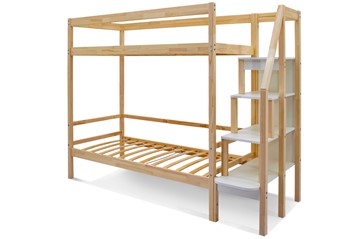 Детская двухэтажная кровать Svogen натура в Магадане - предосмотр 1