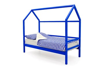 Кровать-домик в детскую Svogen синий в Магадане - предосмотр 1