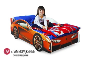 Кровать-машина детская Lamborghini в Магадане - предосмотр 1