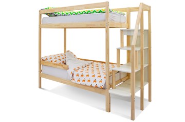 Детская двухэтажная кровать Svogen натура в Магадане - предосмотр 3