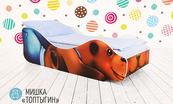 Детская кровать Мишка-Топотыгин в Магадане - изображение