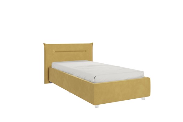 Кроватка 0.9 Альба, медовый (велюр) в Магадане - изображение