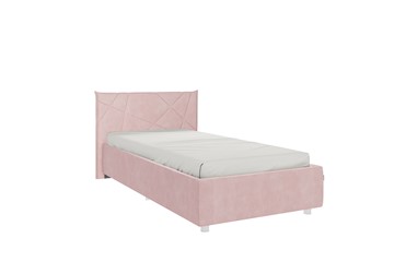 Детская кровать 0.9 Бест, нежно-розовый (велюр) в Магадане - предосмотр