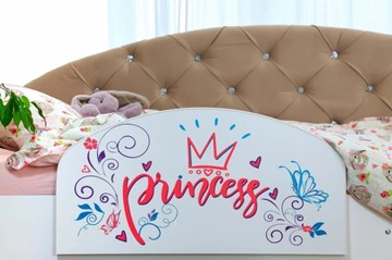 Детская кровать Эльза с бортиком, Розовый (латы) в Магадане - предосмотр 3