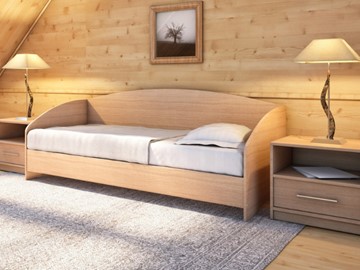 Подростковая кровать Этюд Софа, 90х190, бук бавария в Магадане
