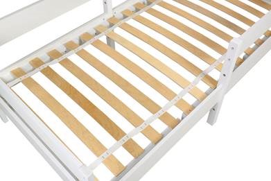 Кровать детская Polini kids Simple 3435, белый, серия 3400 в Магадане - изображение 3