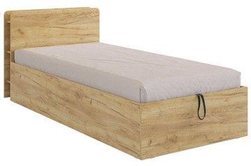 Кроватка с подъемным механизмом Юниор 90х200 (дуб крафт золотой) в Магадане - предосмотр