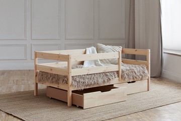 Кровать детская Софа с ящиками, без покраски в Магадане - предосмотр 1