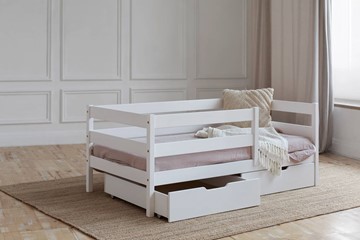 Кровать детская Софа с ящиками, цвет белый в Магадане - предосмотр 1