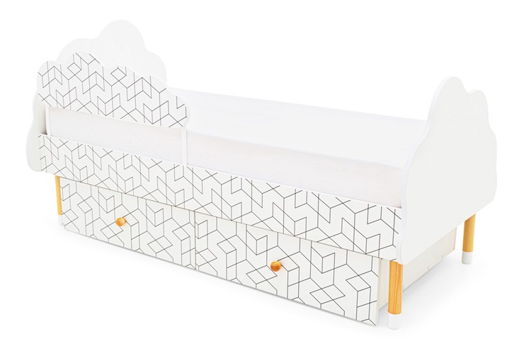 Кроватка Stumpa Облако "Кубики" в Магадане - изображение 9