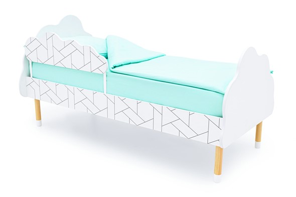 Кроватка Stumpa Облако "Мозаика" в Магадане - изображение