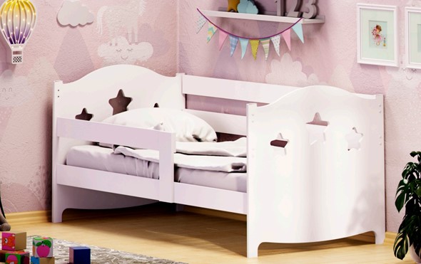 Кровать детская Звездочка 1800х900, МДФ в Магадане - изображение