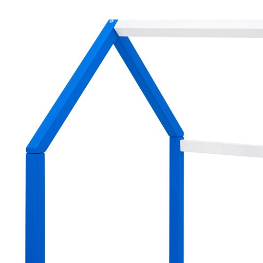 Кровать-домик детская Svogen сине-белый/барашки в Магадане - изображение 10