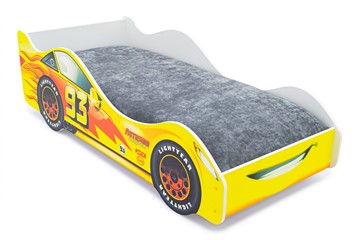 Детская кровать-машина Тачка желтая с подъемным механизмом в Магадане - предосмотр 7