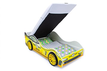 Кровать-машина в детскую Такси с подъемным механизмом в Магадане - предосмотр 4