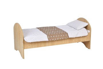 Кровать в детскую Фея 140х60 см, натуральный в Магадане - предосмотр
