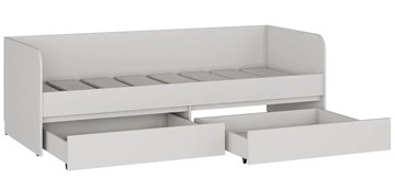 Кровать с ящиками КР-54 СИТИ с двумя ящиками Белый в Магадане - предосмотр 1