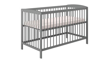 Кроватка детская POLINI Kids Simple 101 Серый в Магадане - предосмотр