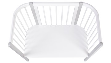 Приставная кровать POLINI Kids Simple 120 Белый / Серый в Магадане - предосмотр 3