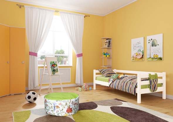 Кровать детская Соня, Вариант 2 Белый в Магадане - изображение