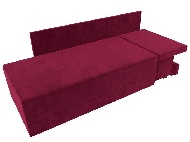Диван-кровать Никас, Бордовый (Микровельвет) в Магадане - изображение 2